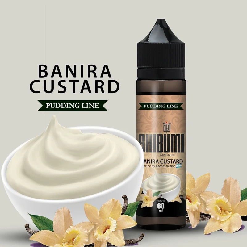 Líquido Shibumi Banira Custard