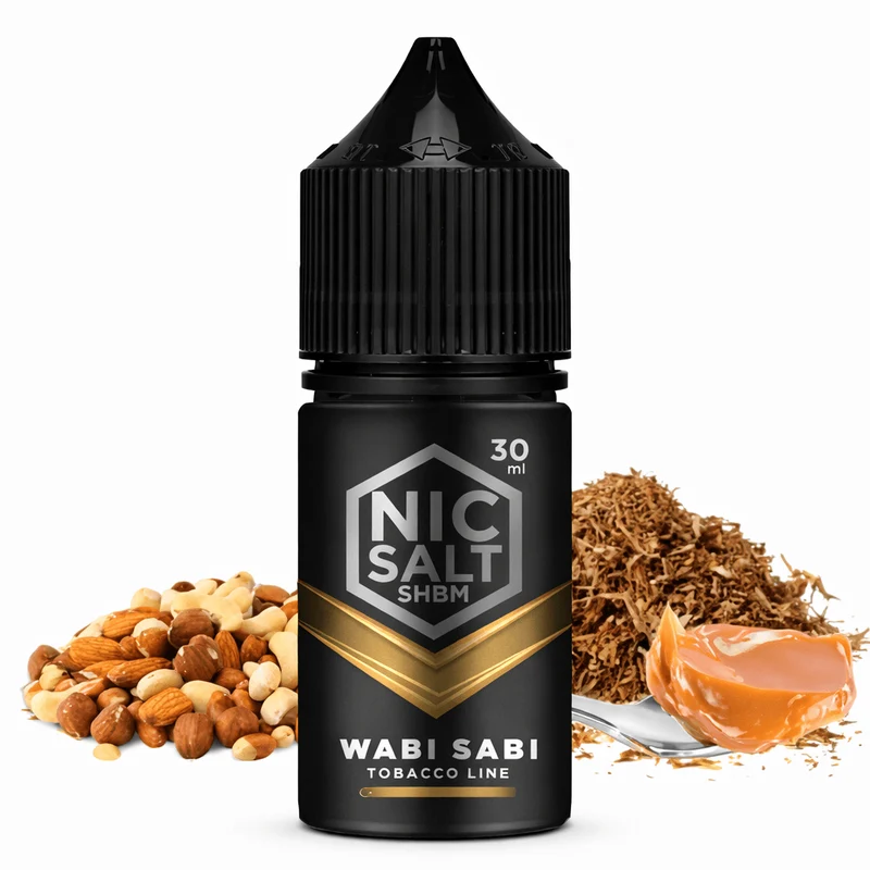 Líquido Shibumi Nic Salt Wabi Sabi Tabaco 30ml