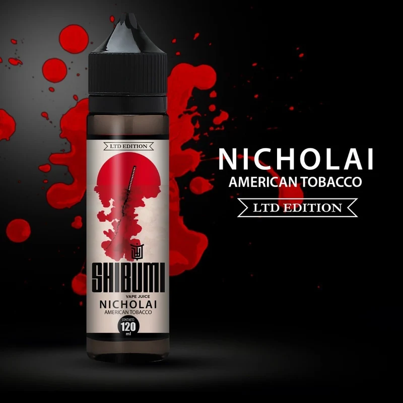 Líquido Shibumi Nicholai American Tobacco