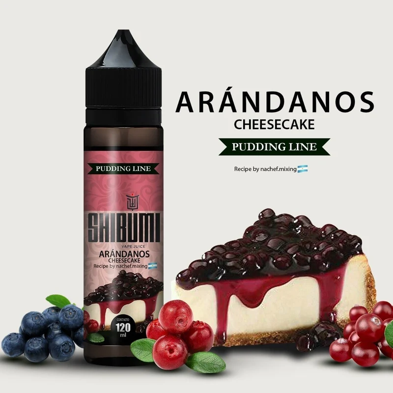 Líquido Shibumi Arándanos Cheescake