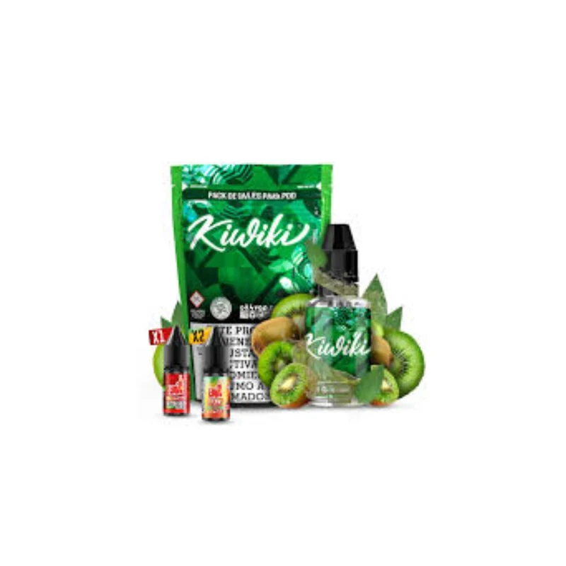 Pack de Sales de Nicotina Kiwiki by Oil4vap