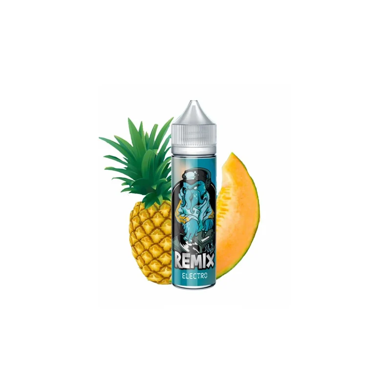 Remix Electro - Melon Dulce y Piña - 50ml Sin Nicotina