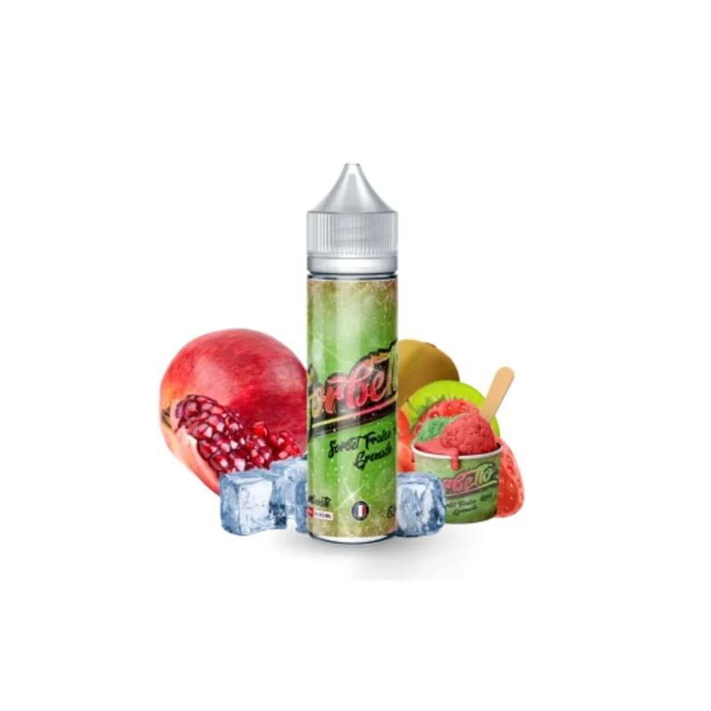 Sorbetto - Sorbete Fresa Kiwi y Granada 50ml Sin Nicotina