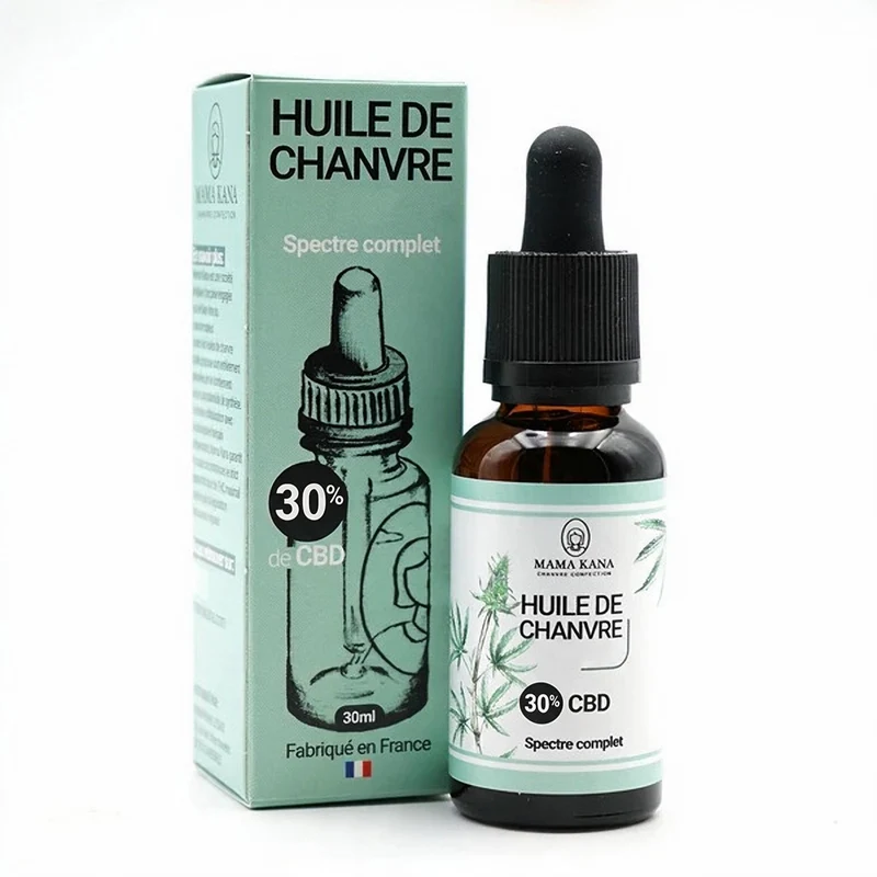 Aceites de cáñamo ecológicos con un 30 % de CBD