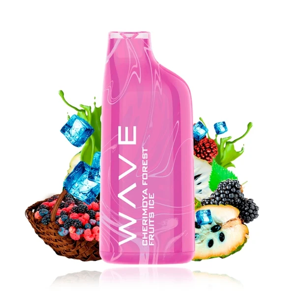 Bud Wave Vaper 800 Puffs Cherrymoya Forest Fruit Ice