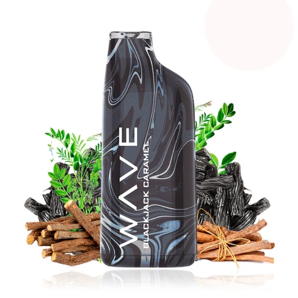 Bud Wave Vaper 800 Puffs Black Jack Caramel