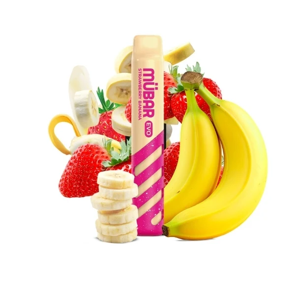 Mübar Evo 800 Strawberry Banana