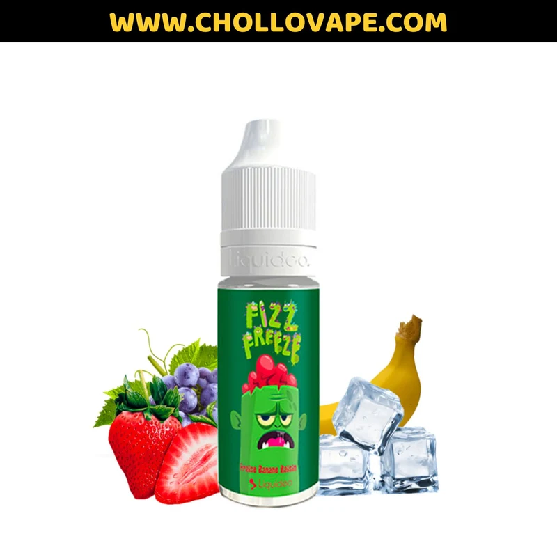 Fizz & Freeze - Fresa, plátano y uva 10 ml