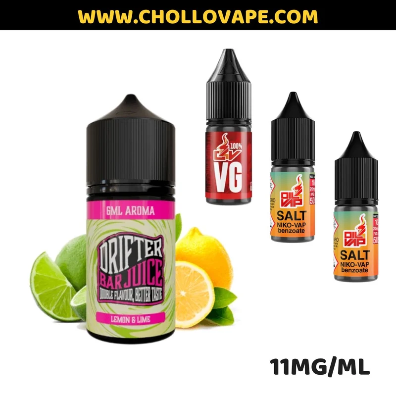 Drifter Pack de Sales - Lemon Lime 36ml