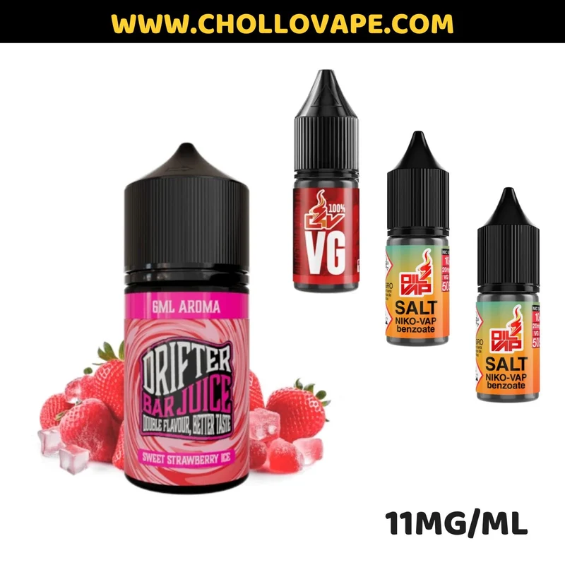 Drifter Pack de Sales - Sweet Strawberry Ice 36ml