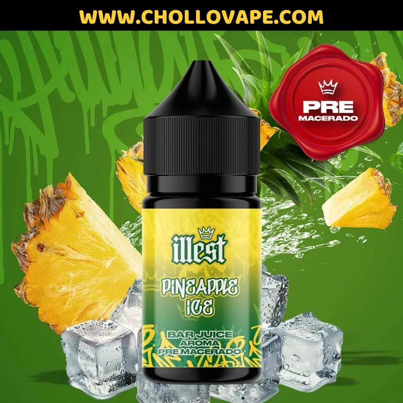Pack Illest - Pineapple Ice 30ml (Aroma + Nicokits)