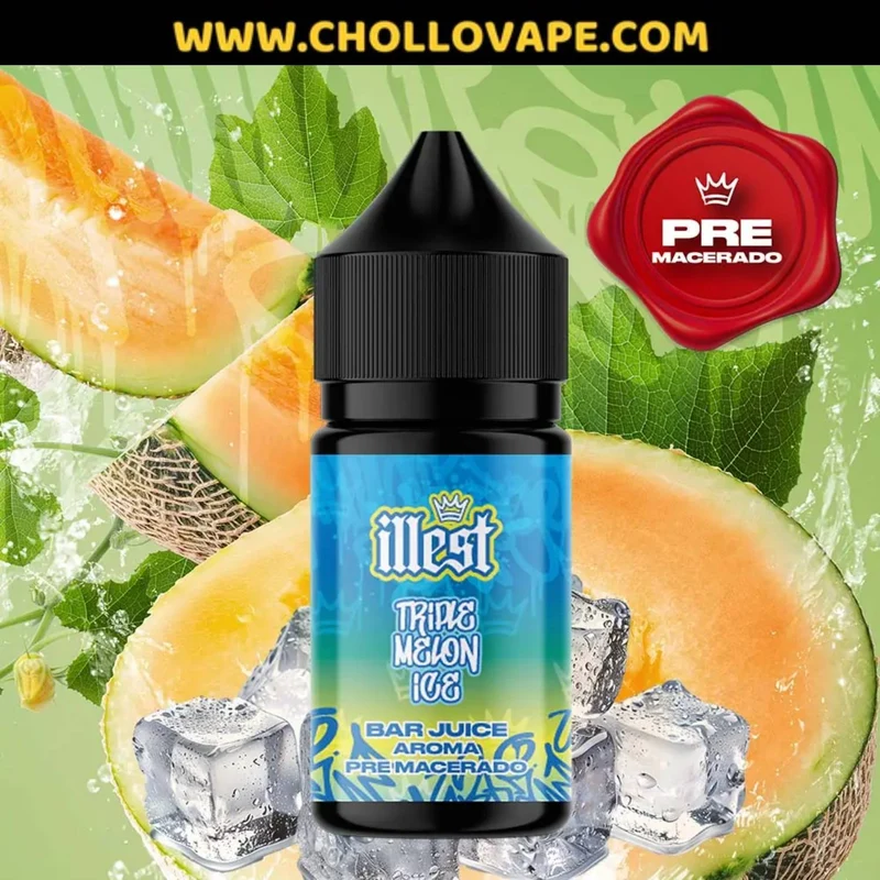 Pack Illest - Triple Melon Ice 30ml (Aroma + Nicokits)