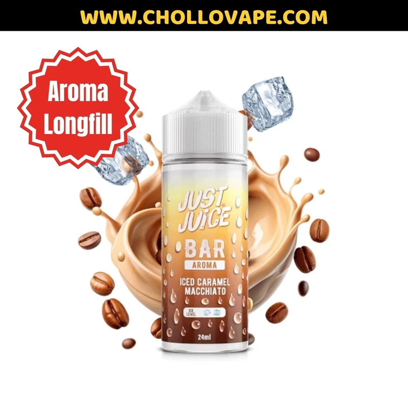 Aroma Concentrado Just Juice Bar - Iced Caramel Macchiato 24 ml