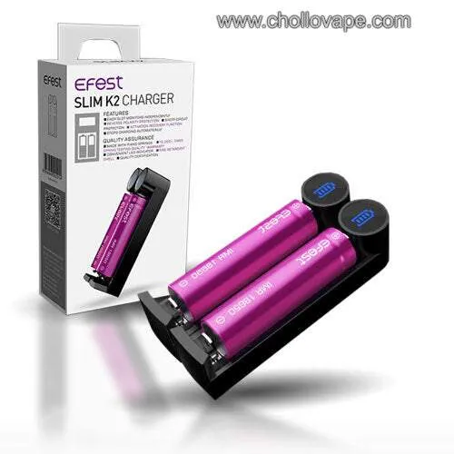 Cargador Efest Slim K2