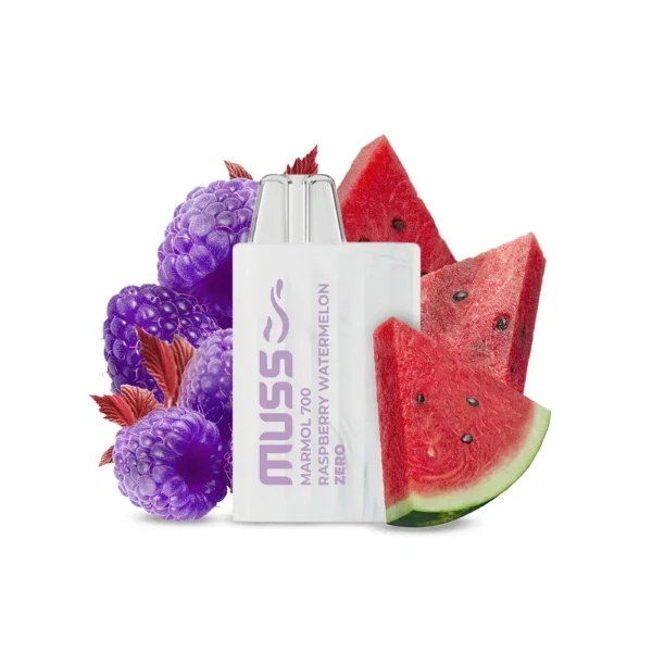 Muss Marmol 700 Puffs Raspberry Watermelon Sin Nicotina