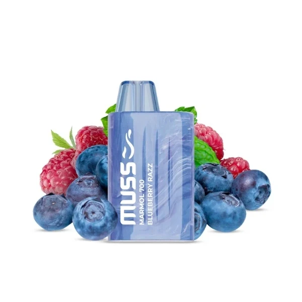 Muss Mármol 700 Puffs Blueberry Razz