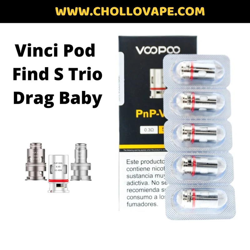 Resistencias VooPoo PNP / Drag / Argus / Doric 60