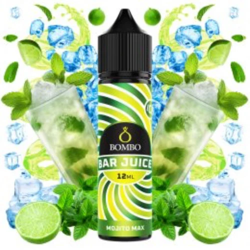Mojito Max Ice 12ml (Longfill) (Bombo Bar Juice)