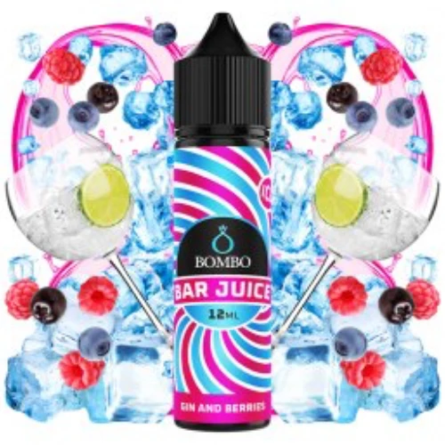 Gin & Berries Ice 12ml (Longfill) (Bombo Bar Juice)