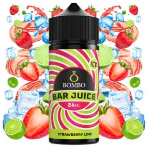 Strawberry Lime Ice 24ml (Longfill) (Bombo Bar Juice)