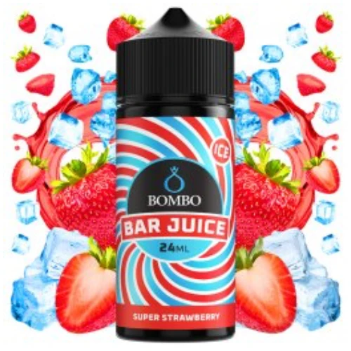 Super Strawberry Ice 24ml (Longfill) (Bombo Bar Juice)