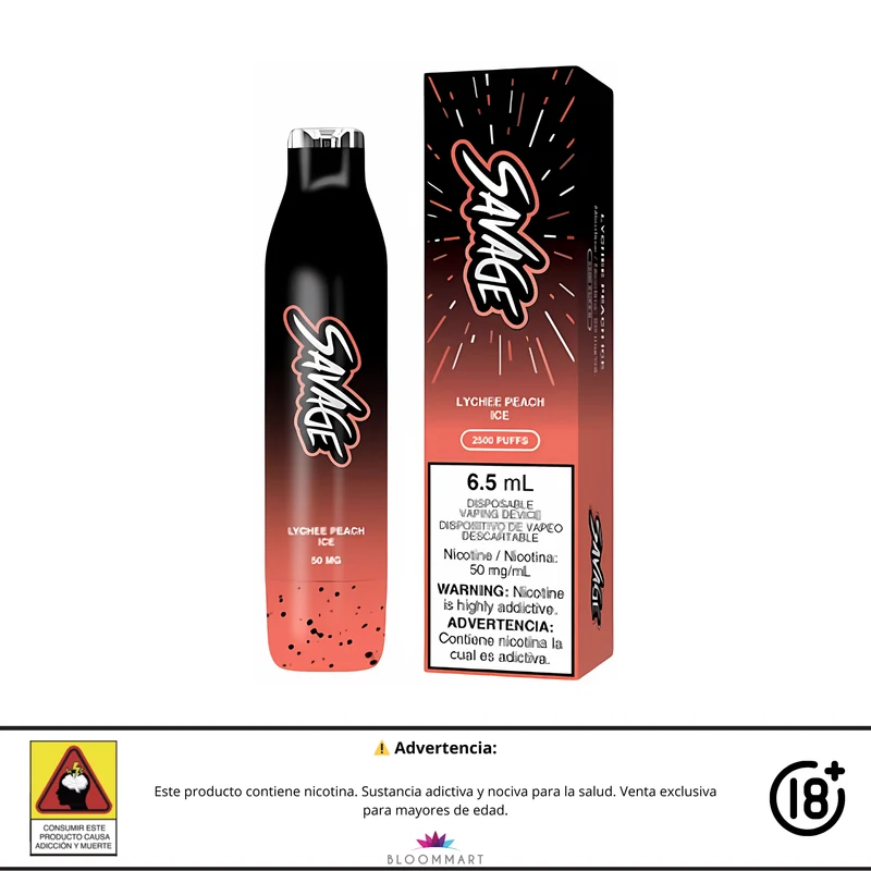 Vaporizador Desechable STLTH Savage 2500 Puffs – 50 mg/ml