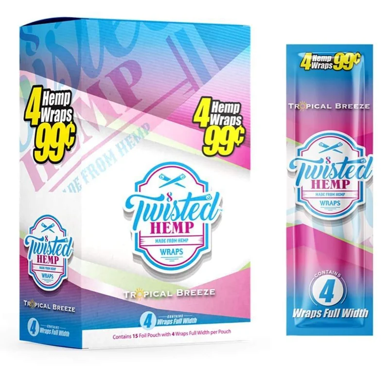 Hemp Wrap Tropical Breeze - Twisted Hemp