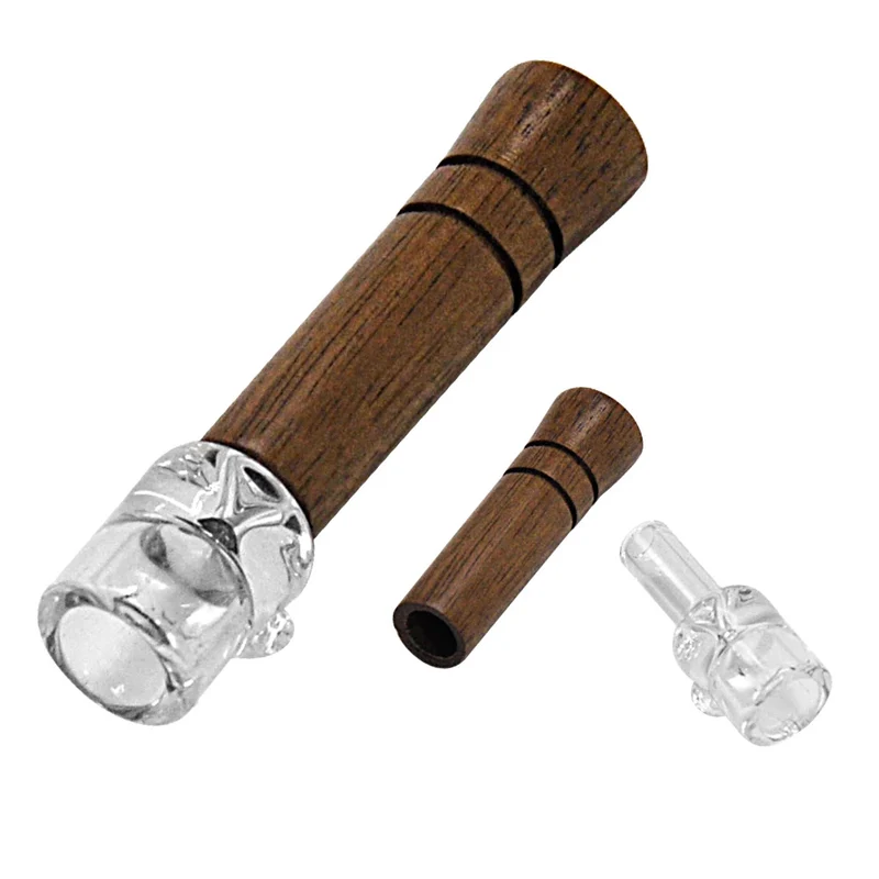 Pipa de Madera con Cuarzo