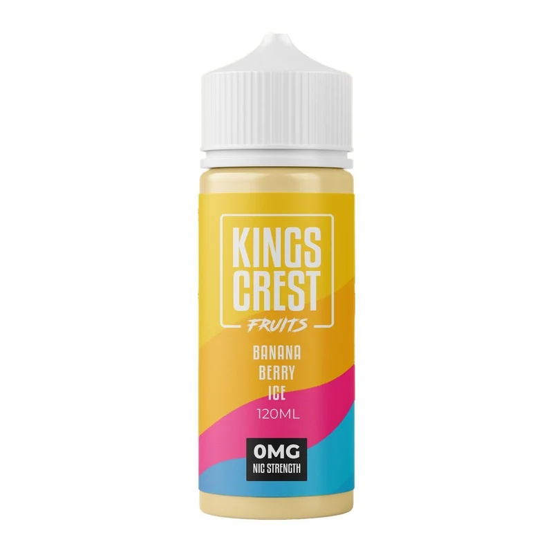 Líquido King's Crest Fruits Banana Berry Ice 120ml