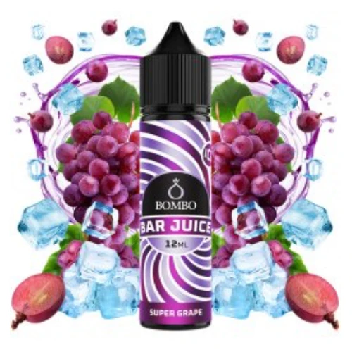 Super Grape Ice 12ml (Longfill) (Bombo Bar Juice)
