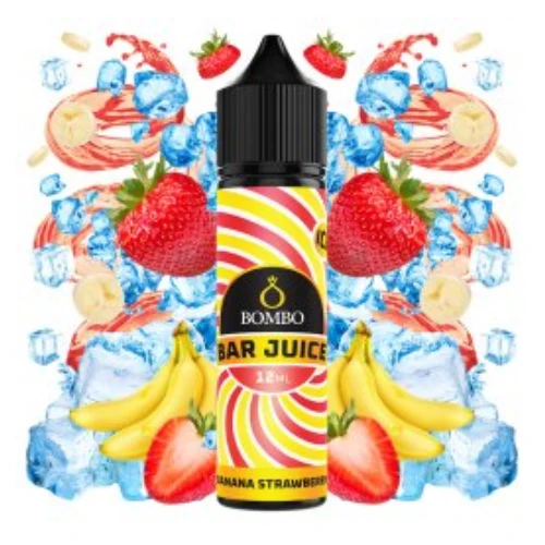 Banana Strawberry Ice 12ml (Longfill) (Bombo Bar Juice)
