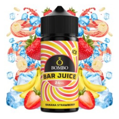 Banana Strawberry Ice 24ml (Longfill) (Bombo Bar Juice)