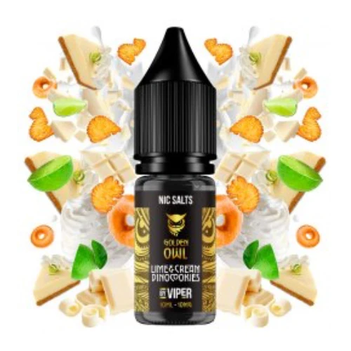 Lime Cream Dinocookies 10ml (Sales de nicotina) (Viper)