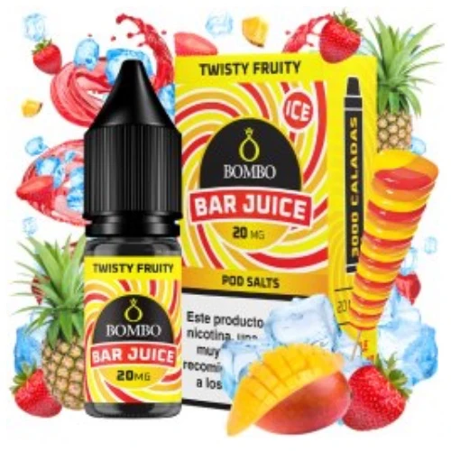 Twisty Fruity 10ml (Sales de nicotina) (Bar Juice by Bombo)