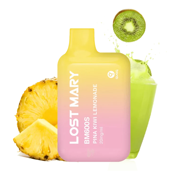 Vaper Desechable Lost Mary BM600s Piña Kiwi Lemonade 20mg