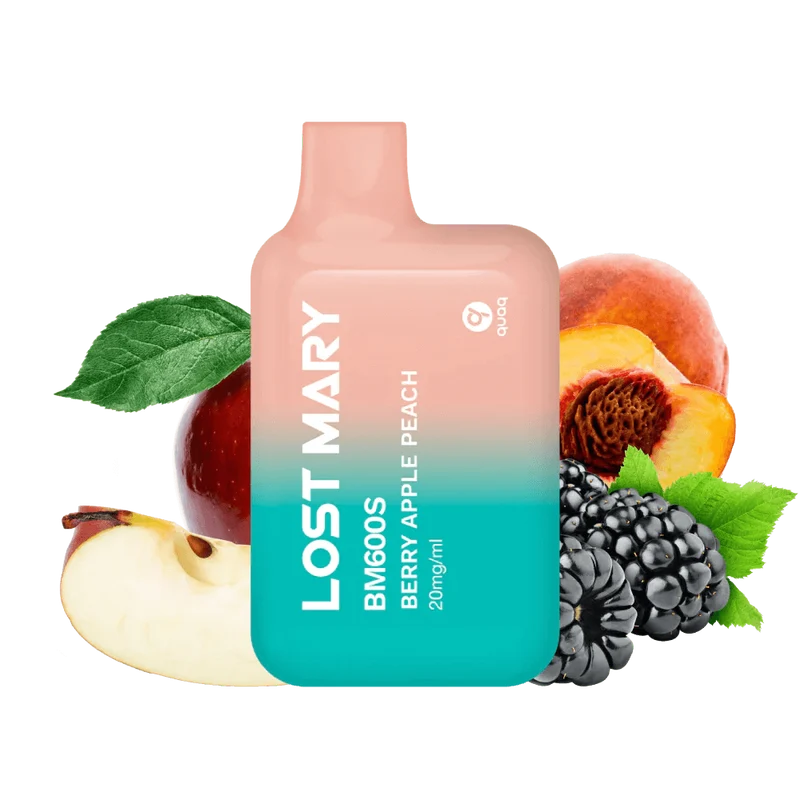 Vaper Desechable Lost Mary BM600s Berry Apple Peach 20mg