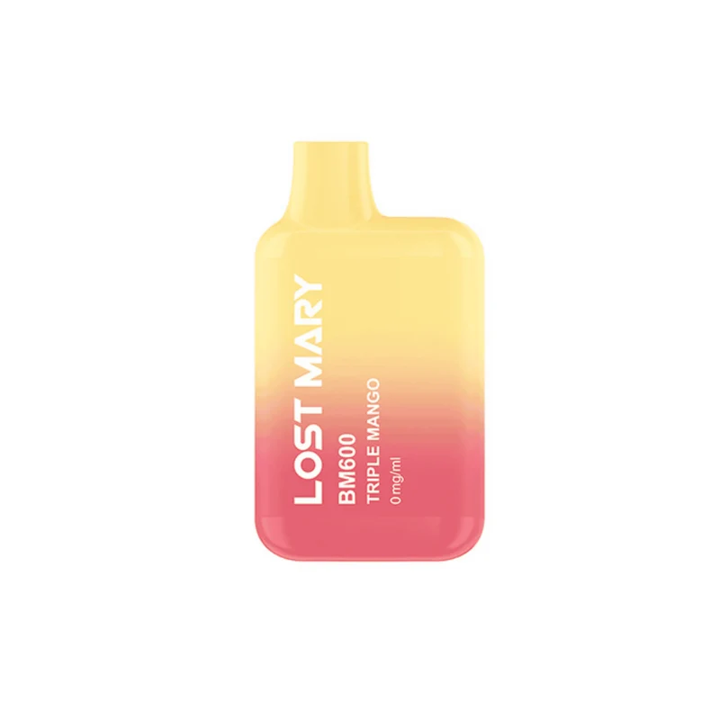 Vaper Desechable Lost Mary BM600 Triple Mango Sin Nicotina