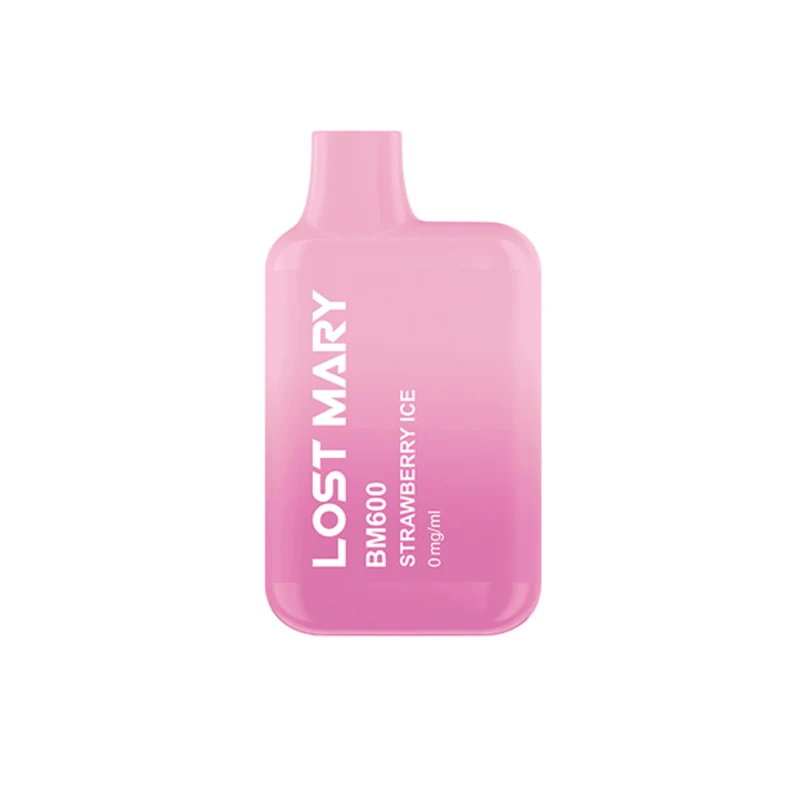 Vaper Desechable Lost Mary BM600 Strawberry Sin Nicotina