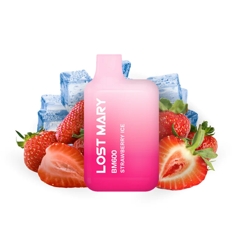 Vaper Desechable Lost Mary BM600 Strawberry Ice 20mg