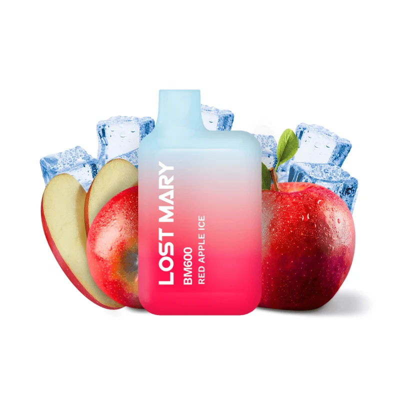 Vaper Desechable Lost Mary BM600 Red Apple Ice 20mg