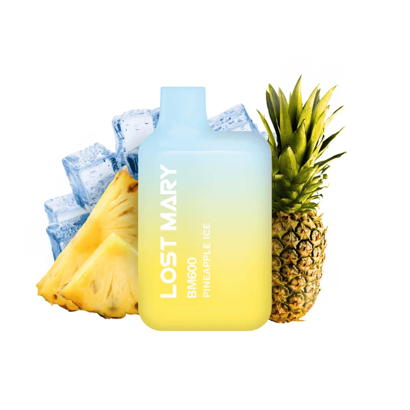 Vaper Desechable Lost Mary BM600 Pineapple Ice 20mg