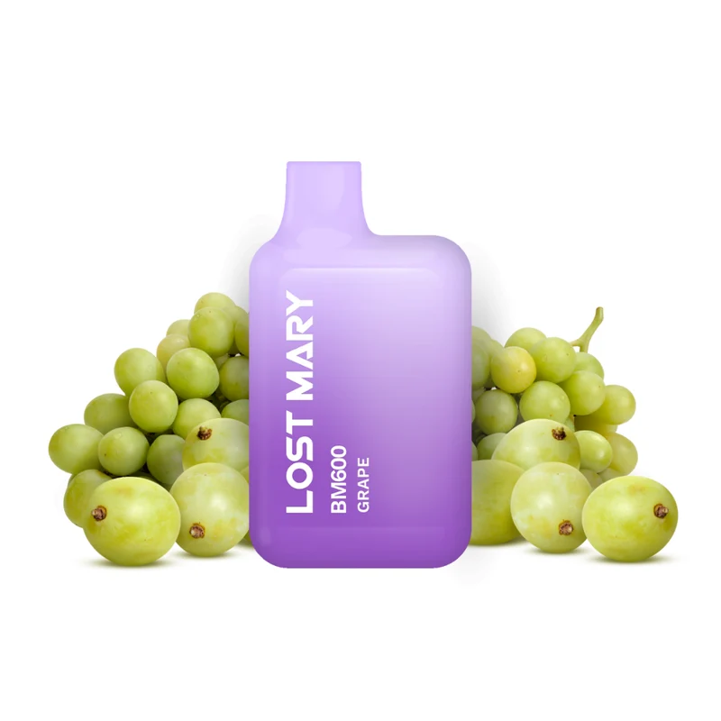 Vaper Desechable Lost Mary BM600 Grape 20mg