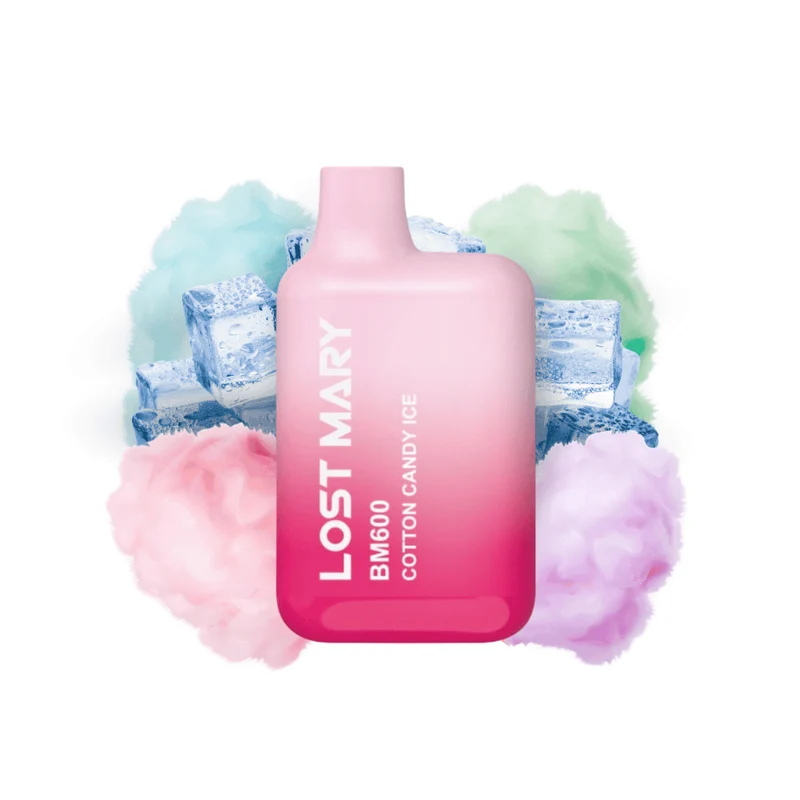 Vaper Desechable Lost Mary BM600 Cotton Candy Ice 20mg