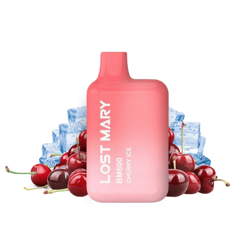 Vaper Desechable Lost Mary BM600 Cherry Ice 20mg