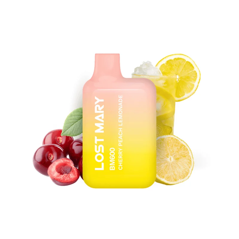 Vaper Desechable Lost Mary BM600 Cherry Peach Lemonade 20mg