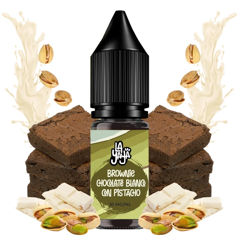La Yaya Salts Brownie Chocolate Blanco con Pistacho 10ml