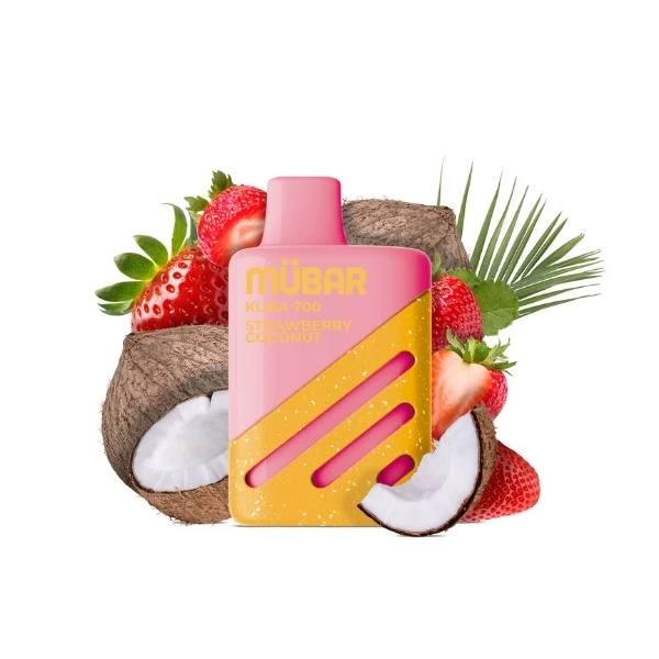 Mübar Kuba 700 Strawberry Coconut
