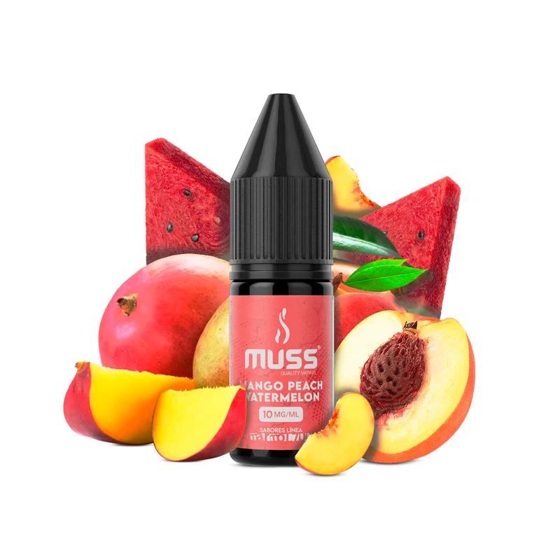 Sales de Nicotina Muss Mármol Salt Mango Peach Watermelon 10 ml