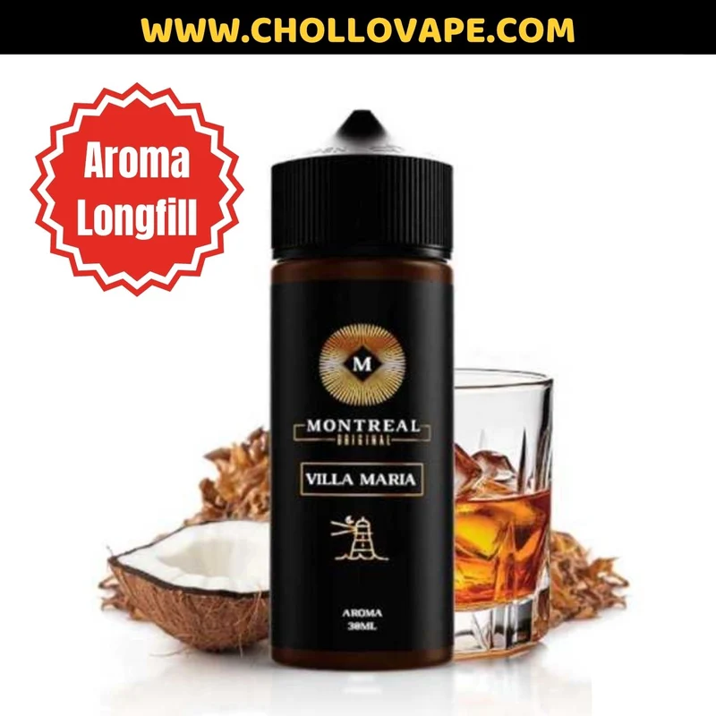 Aroma Concentrado Montreal Original - Villa Maria Longfill 30 ml
