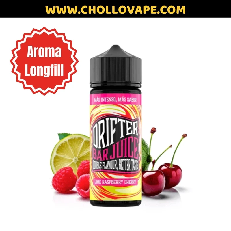 Aroma Concentrado Drifter Bar - Lime Raspberry Cherry Longfill 24 ml